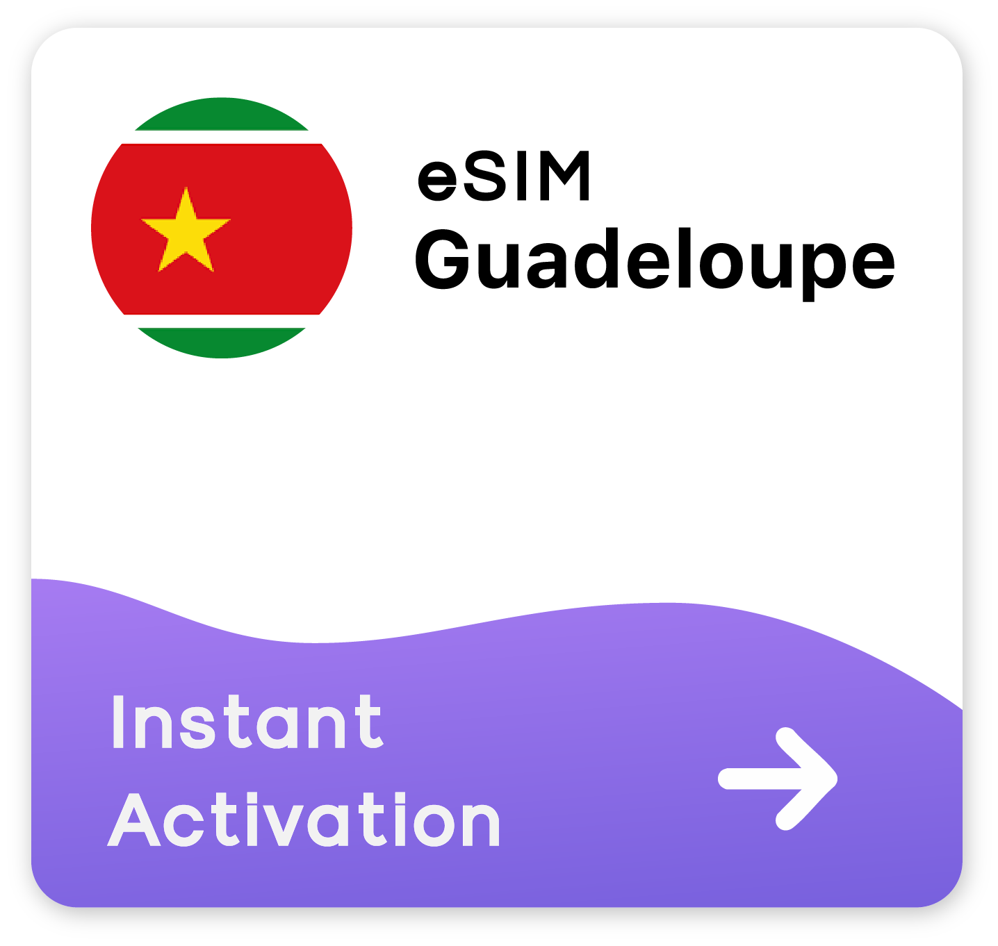 Guadeloupe eSIM